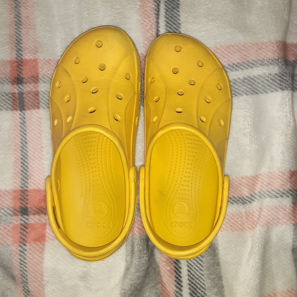 Yellow Crocs